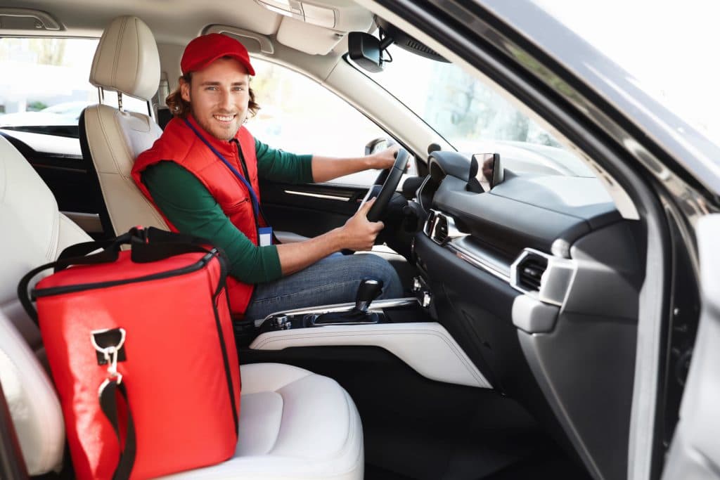 Delivery driver image